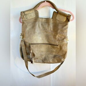 Foley & Corinna Gold Tote Bag